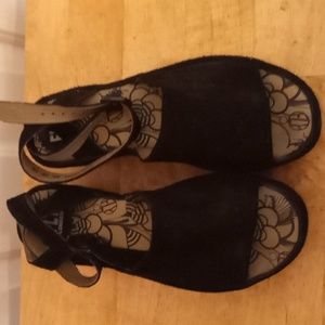 Fly London Suede Sandals